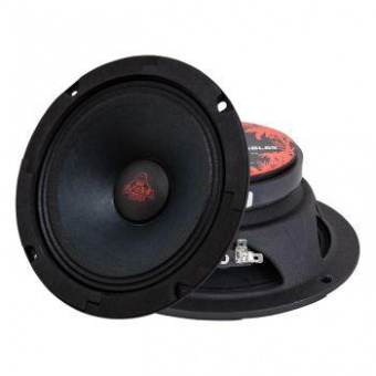 Колонки автомобильные Kicx Gorilla Bass GBL65 (без решетки) 200Вт 90дБ 4Ом 16.5см (6 1/2дюйм) (ком.:2кол.) широкополосные однополосные от магазина РЭССИ
