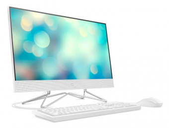 Моноблок HP 24 23.8" Full HD i5 1135G7 (2.4) 8Gb 1Tb 7.2k Iris Xe CR Free DOS 3.0 GbitEth WiFi BT 90W клавиатура мышь Cam белый 1920x1080 от магазина РЭССИ