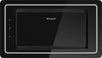 Вытяжка встраиваемая Weissgauff Quadra 606 Black черный управление: сенсорное (1 мотор) от магазина РЭССИ