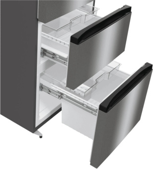 Холодильник Hisense RM469N4ACD 2-хкамерн. серый инвертер от магазина РЭССИ