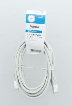 Кабель Hama H-200916 RJ-45 (f) RJ-45 (m) 3м (00200916) серый (упак.:25шт) от магазина РЭССИ