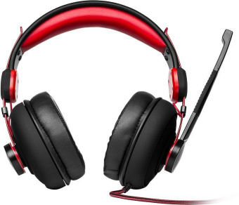 Наушники с микрофоном Sven AP-G777MV черный/красный 1.2м мониторные оголовье (SV-014209) от магазина РЭССИ