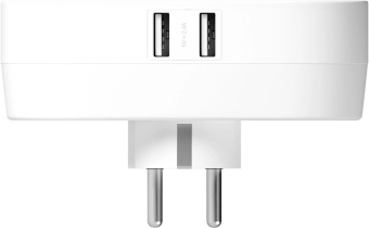 Сетевой фильтр TopON TOP-SL-822E-2A (2 розетки) белый (коробка) от магазина РЭССИ
