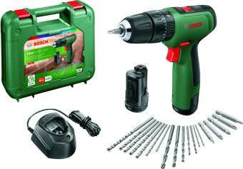 Дрель-шуруповерт Bosch EasyImpact 1200 аккум. патрон:быстрозажимной (кейс в комплекте) (06039D3105) от магазина РЭССИ