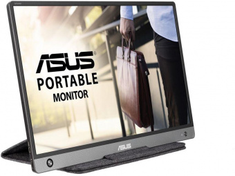 Монитор Asus 15.6" Portable MB16AH темно-серый IPS LED 16:9 HDMI M/M матовая 250cd 178гр/178гр 1920x1080 FHD USB 0.73кг от магазина РЭССИ