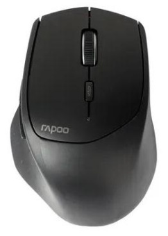 Мышь Rapoo MT550 черный оптическая (1600dpi) беспроводная BT/Radio USB для ноутбука (5but) от магазина РЭССИ