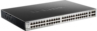 Коммутатор D-Link DGS-3130-54TS/B DGS-3130-54TS/B1A (L3) 48x1Гбит/с 2x10Гбит/с 4SFP+ управляемый от магазина РЭССИ