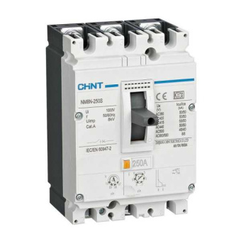 Выключатель автоматический 3п 250А 50кА NM8N-250S TM 3P с рег. термомагнит. расцеп. (R) 271176 от магазина РЭССИ