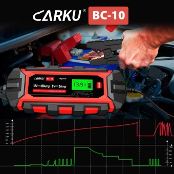 Зарядное устройство Carku BC-10 от магазина РЭССИ