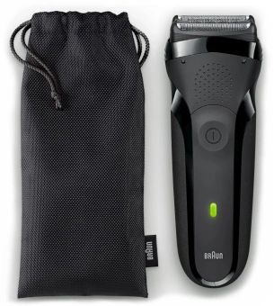 Бритва сетчатая Braun S3301 реж.эл.:3 питан.:аккум. черный от магазина РЭССИ