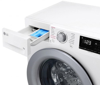 Стиральная машина LG F2V3HS4W класс: A загр.фронтальная макс.:7кг белый инвертер от магазина РЭССИ