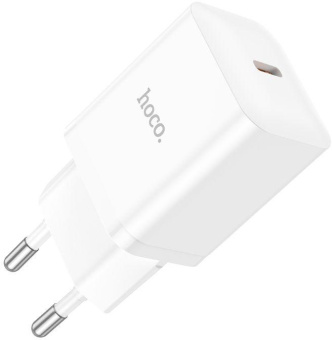 Сетевое зар./устр. Hoco N27 White 20W (PD+QC+AFC) USB-C белый от магазина РЭССИ