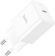 Картинка Сетевое зар./устр. Hoco N27 White 20W (PD+QC+AFC) USB-C белый от магазина РЭССИ Сетевое зар./устр. Hoco N27 White 20W (PD+QC+AFC) USB-C белый от магазина РЭССИ
