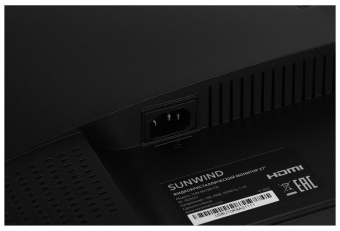 Монитор SunWind 27" SUN-M27BA104 черный IPS LED 16:9 HDMI M/M матовая HAS Piv 300cd 178гр/178гр 2560x1440 75Hz FreeSync DP 2K 6.1кг от магазина РЭССИ