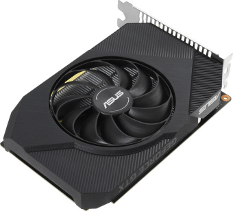 Видеокарта Asus PCI-E PH-GTX1650-O4GD6-P-V2 NVIDIA GeForce GTX 1650 4096Mb 128 GDDR6 1410/12000 DVIx1 HDMIx1 DPx1 HDCP Ret от магазина РЭССИ