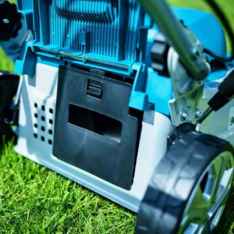 Газонокосилка роторная Makita ELM4121 1600Вт от магазина РЭССИ