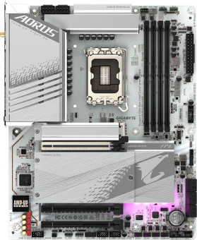 Материнская плата Gigabyte Z790 A ELITE AX ICE Soc-1700 Intel Z790 4xDDR5 ATX AC`97 8ch(7.1) 2.5Gg RAID+HDMI+DP от магазина РЭССИ