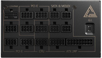 Блок питания MSI ATX 1300W MEG Ai1300P 80+ platinum 24pin APFC 120mm fan 16xSATA Cab Manag RTL от магазина РЭССИ