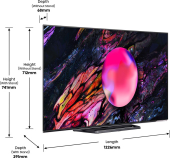 Телевизор OLED Hisense 55" 55A85K черный 4K Ultra HD 120Hz DVB-T DVB-T2 DVB-C DVB-S DVB-S2 WiFi Smart TV (RUS) от магазина РЭССИ