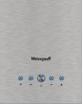 Вытяжка каминная Weissgauff Irida нержавеющая сталь управление: кнопочное (1 мотор) от магазина РЭССИ