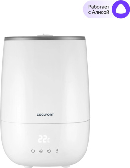 Увлажнитель воздуха Coolfort CF-3600 23Вт (ультразвуковой) белый от магазина РЭССИ