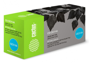 Блок фотобарабана Cactus CS-CE314A CE314A цв:14000стр. для HP CLJ CP1012 Pro/CP1025 Pro/CP1025nw Pro/CP1025 Pro Plus HP от магазина РЭССИ