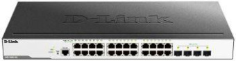 Коммутатор D-Link DGS-3000-28L/B1A 24G 4SFP управляемый от магазина РЭССИ