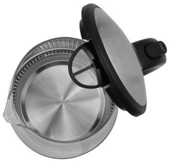 Чайник электрический Vitek VT-8810 1.7л. 2200Вт серебристый/черный корпус: стекло/пластик от магазина РЭССИ