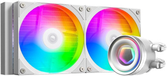 Система водяного охлаждения ID-Cooling FX240 Inf ARGB Soc-AM5/AM4/1200/1700/1851 белый 4-pin 27.2dB Al+Cu 300W Ret (FX240 INF WHITE) от магазина РЭССИ