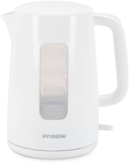 Чайник электрический Hyundai HYK-P3501 2.5л. 2200Вт белый корпус: пластик от магазина РЭССИ