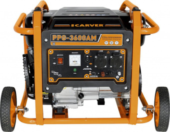 Генератор Carver PPG- 3600АM 2.8кВт от магазина РЭССИ