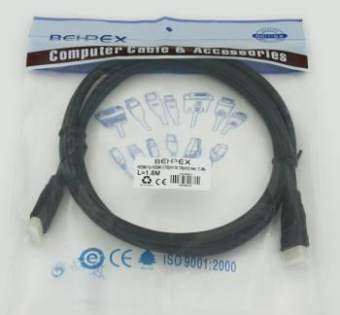 Кабель аудио-видео HDMI (m)/HDMI (m) 1.8м. от магазина РЭССИ