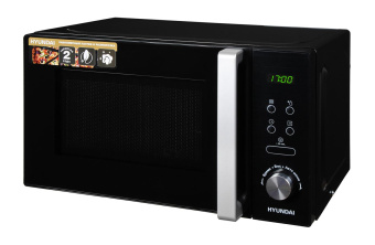 Микроволновая Печь Hyundai HYM-D3001 20л. 700Вт черный/хром от магазина РЭССИ