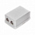 Розетка телефонная Cablexpert TA-102 RJ-11 (6P4C) внешняя 2 порта белая от магазина РЭССИ