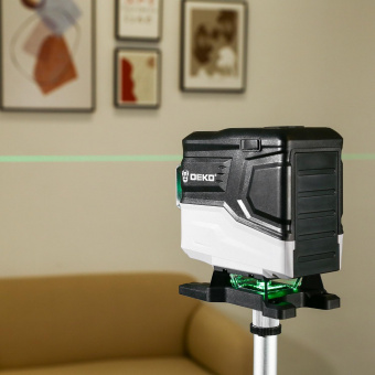 Лазерный уровень Deko LL12-HVR от магазина РЭССИ