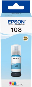 Чернила Epson 108 C13T09C54A светло-голубой 70мл для Epson L8050/L18050 от магазина РЭССИ