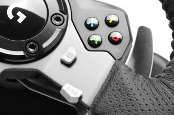 Руль Logitech G920 8кноп. (с педалями) черный от магазина РЭССИ