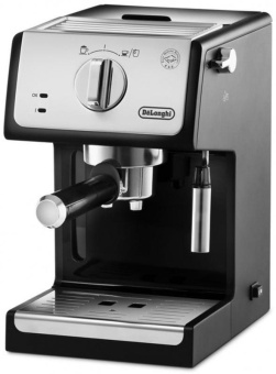 Кофеварка рожковая Delonghi ECP33.21.BK 1100Вт черный от магазина РЭССИ