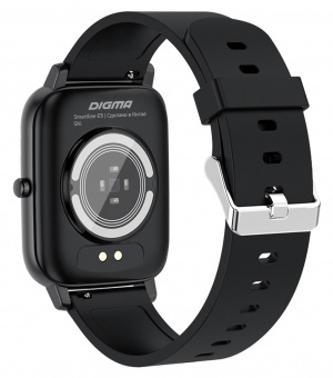 Смарт-часы Digma Smartline E5 1.69" TFT корп.черный рем.черный (E5B) от магазина РЭССИ