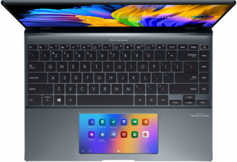 Ноутбук Asus Zenbook 14X OLED UX5400EG-KN185T Core i7 1165G7 16Gb SSD512Gb iOpt32Gb NVIDIA GeForce MX450 2Gb 14" 2.8K (2880x1800) Windows 10 Home grey WiFi BT Cam Bag (90NB0T83-M001L0) от магазина РЭССИ