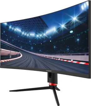 Монитор Digma 34" Overdrive 34A711Q черный VA LED 4ms 21:9 HDMI M/M матовая HAS Piv 300cd 178гр/178гр 3440x1440 165Hz G-Sync FreeSync DP UW 7.3кг от магазина РЭССИ