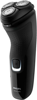 Бритва роторная Philips Series 1000 S1223/41 реж.эл.:3 питан.:аккум. черный от магазина РЭССИ