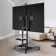 Стойка для телевизора Onkron TS1891 черный 50"-90" макс.100кг напольный мобильный от магазина РЭССИ