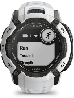 Смарт-часы Garmin Instinct 2X Solar 50мм 1" MIP корп.белый/черный рем.белый (010-02805-04) от магазина РЭССИ