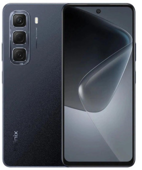 Смартфон Infinix X6882 Hot 50 256Gb 8Gb черный моноблок 3G 4G 2Sim 6.78" 1080x2460 Android 14 50Mpix 802.11 a/b/g/n/ac NFC GPS GSM900/1800 GSM1900 TouchSc Protect FM microSD max2048Gb от магазина РЭССИ