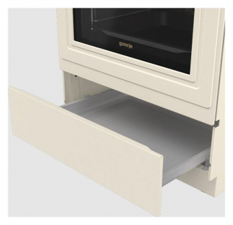 Плита Газовая Gorenje GGI6C20CLI бежевый (стеклянная крышка) реш.чугун от магазина РЭССИ