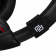 Наушники с микрофоном Оклик HS-L390G DRAGON черный/красный 1.8м мониторные оголовье (1100413) от магазина РЭССИ