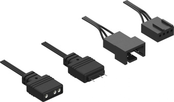 Вентилятор для корпуса Formula Nulight 12BK ARPW ARGB 120х120x25 черный 4-pin 25.34дБ Ret от магазина РЭССИ