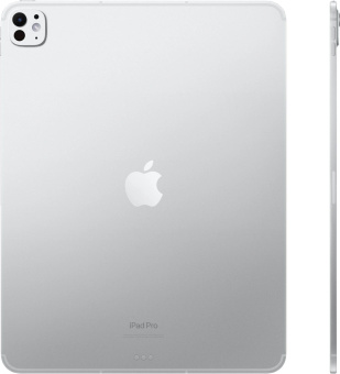 Планшет Apple iPad Pro 2024 A2926 M4 9C RAM8Gb ROM256Gb 13" OLED 2752x2064 LTE eSIM iOS серебристый 12Mpix 12Mpix BT GPS WiFi Touch 9hr от магазина РЭССИ