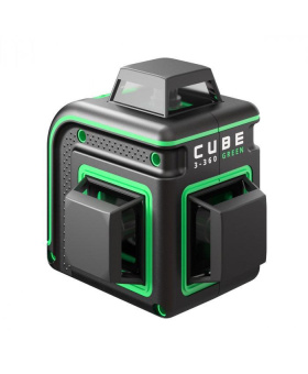 Лазерный уровень ADA CUBE 3-360 GREEN Basic Edition А00560 от магазина РЭССИ